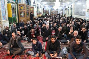 اجتماع بزرگ رویش سلیمانی ها در شام غریبان شهید سپهبد سلیمانی 
